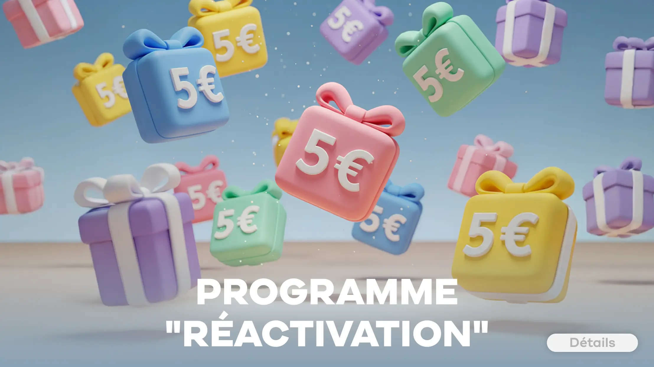 Tous ceux qui n’ont passé aucune commande du catalogue 15/2025 au 17/2025 inclus reçoivent un cadeau : un code promo de 5 € !